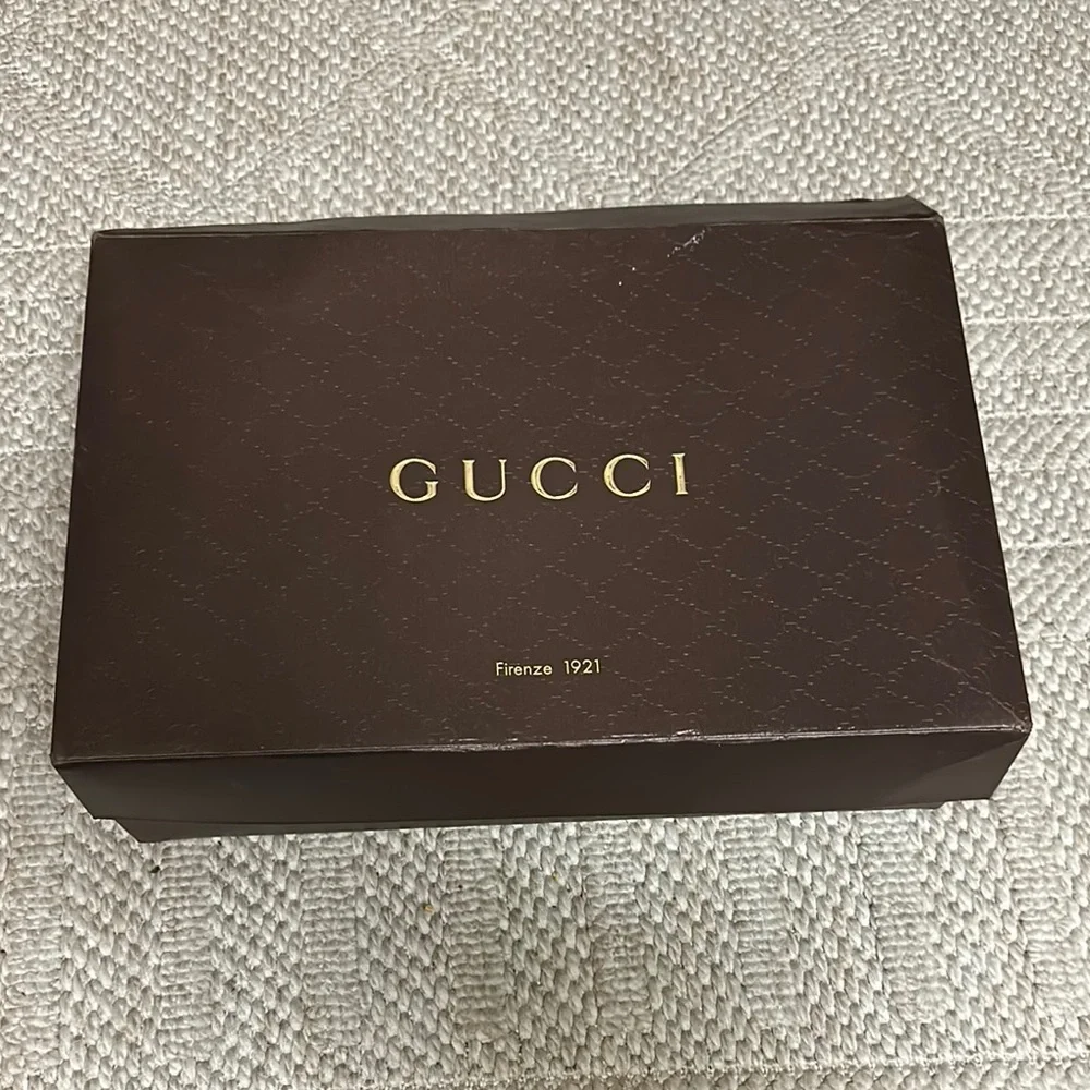 Gucci Brown Gift Box and Bag Set
